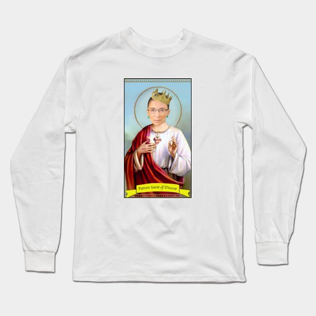 Patron Saint of Dissent Long Sleeve T-Shirt by Tiny Baker